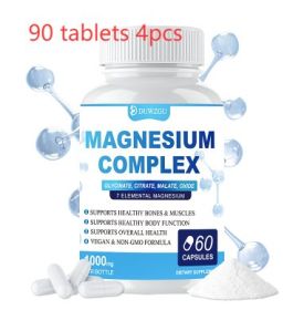 60 Magnesium Complex Capsules (Option: 90 tablets 4pcs)