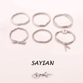 6 Pcs Scrunchies - Soft, Stretchy, And Detachable Hair Ties For Ponytails, Hair Elastics, Spiral Hair Ring, And Cute Hair Accessories - Perfect F (Option: Pink)