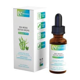 Welsdom Sea Moss Drops 60mL (Name: Welsdom Sea Moss Liquid Detox Drops 60mL)